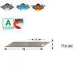 Леза сегментні 9мм TAJIMA Acute Angle Endura Blade LB39H кут нахилу 30°, 10 шт.